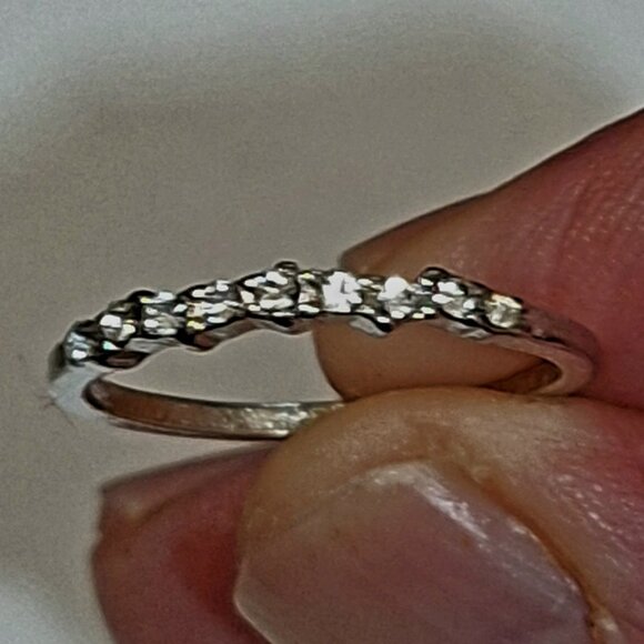 Size 9 Womens Set Of Stackable Rings - Picture 3 of 4